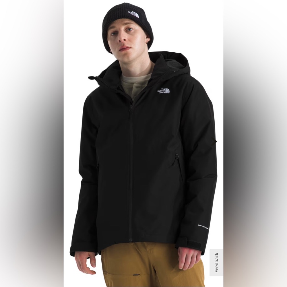 NWT! The North Face Men’s Carto Mono Triclimate™ Hooded Jacket - Size Large
